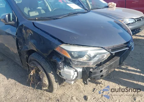 2015 Toyota Corolla Le from USA, damaged, VIN 2T1BURHE8FC463374